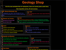 Tablet Screenshot of geologyshop.co.uk